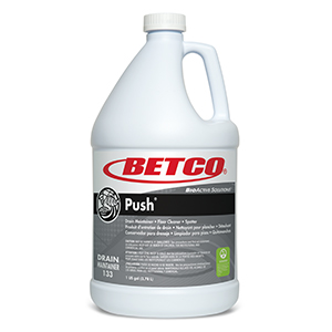 PUSH 1Gal/4Cs Drain
Maintainer Floor Cleaner and
Spotter BETCO BIOACTIVE
SOLUTIONS
