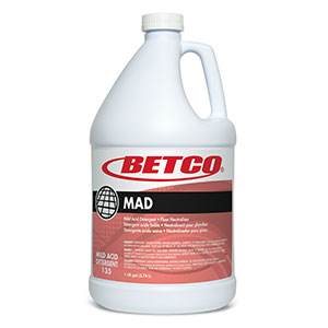 BETCO MAD 1Gal/4Cs Mild Acid
Detergent, Floor neutralizer