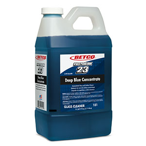 FASTDRAW #23 DEEP BLUE CONC.
2L/4Cs Ammoniated Glass and
Surface Cleaner