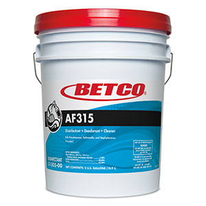 AF315 5Gal/PL Neutral pH Disinfectant, Detergent and