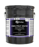 OMU Poly 450/50 5GAL Sport Floor Finish, Gloss Oil Base