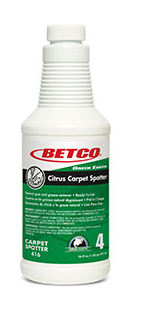 GE RTU Citrus Spotter 12PT/CS
Natural Gum &amp; Grease Remover
Carpet Spotter