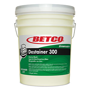 300 Destainer Chlorine 5GL/PL
Laundry Symplicity