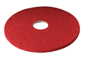 12&quot; RED BUFFING FLOOR PAD 5CS 3M SS LS 