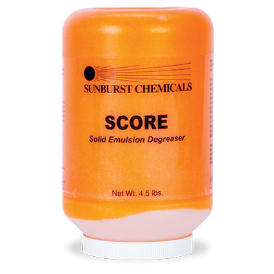 Score 1x5# CP/CS Solid Non Caustic Degreaser