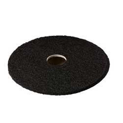 15&quot; Black 1&quot; Thick Stripping Floor Pad, 5/cs, SSS/3M