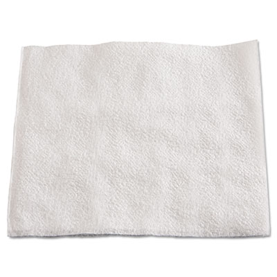 1/4-Fold Lunch Napkins, 1-Ply, 
12&quot; x 12&quot;, White, 6000/Carton