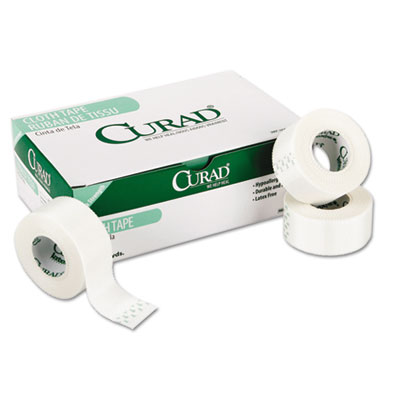 CURAD FIRST AID CLOTH TAPE
1&quot;X10 YDS WH 12PK