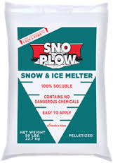 SNOW PLOW 50# BAG ICE MELT L:51 X W:43 X H:34 49/PALLET