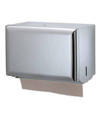 Singlefold Paper Towel Disp,  10.75x6x7.5, Chrome