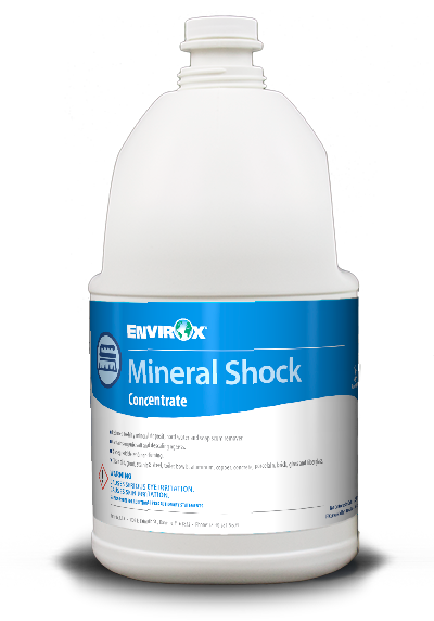 CONCENTRATE MINERAL SHOCK 1G/4CS HARD WATER SOAP SCUM