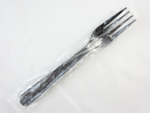 Heavy Wt In Wrapped Fork Black 4/250/cs