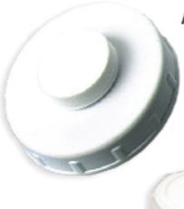 CAP &amp; GASKET FOR SHUR-FILL 5GAL DISP WHITE 83MM THREAD