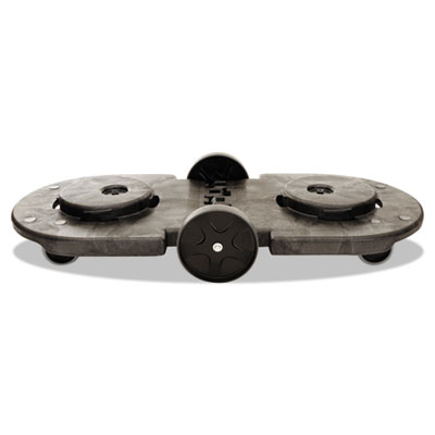 Rubbermaid Commercial BRUTE Tandem Dolly, Two 
