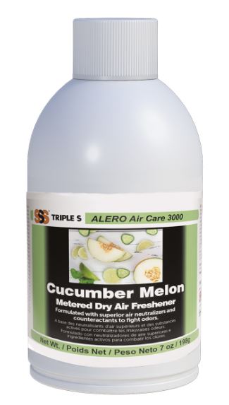Alero 3000 Metered, Cucumber  Melon Refill, 12/7 Oz