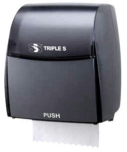 SSS Sterling 8&quot; Push Bar  Mechanical Lever Towel 