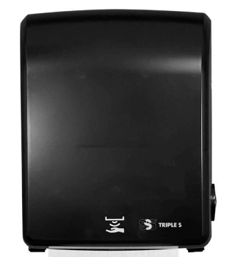 8&quot; ELECTRONIC STERLING SELECT ROLL TOWEL DISP SMK/BLK 1CS 