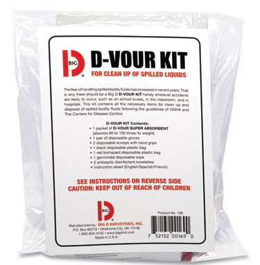 Big D Ind. D-vour Clean-up  Kit, Powder, All Inclusive 