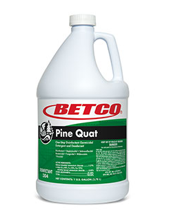 BETCO PINE QUAT 1Gal/4Cs Pine Cleaner, Disinfectant,