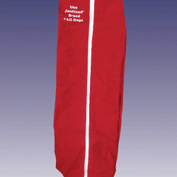 CLOTH VAC BAG, RED ZIPPER, AFTMKT SANI 25CS SC600 SC800