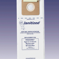 VAC BAG, 3PK/12C AFTMKT TYPE U SM1400T/ 1200T/ U-3