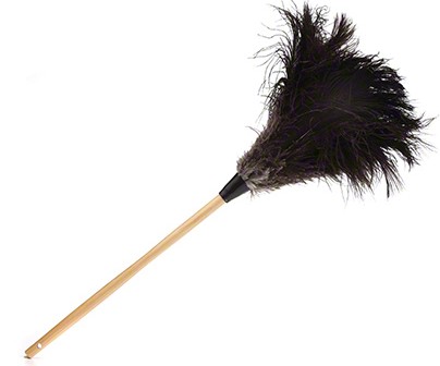 28" Lambskin Premium Ostrich Feather Dusters 12/CS