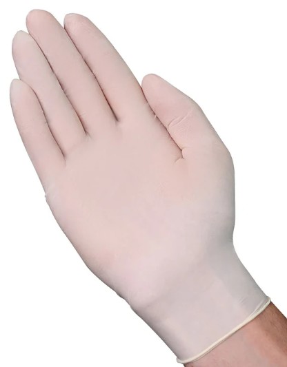 GLOVES LATEX PF SMALL 100/BX 10BX/CS 5mil