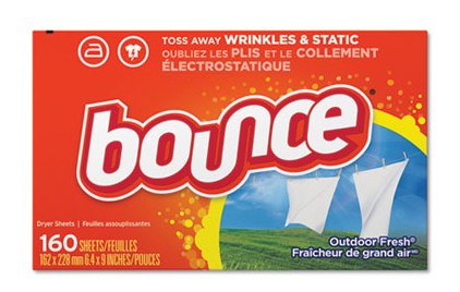 BOUNCE FABRIC SOFTNER SHEETS 160/BOX