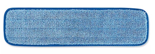 MOP FLAT HL WET 5X36 BLU 12C MICROPOWER MICROFIBER GS SS