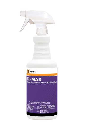 SSS RTU Tri-Max Disinfecting Glass &amp; Multi-Surf. Clnr,